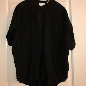 Splendid Black Tee w/ cutouts